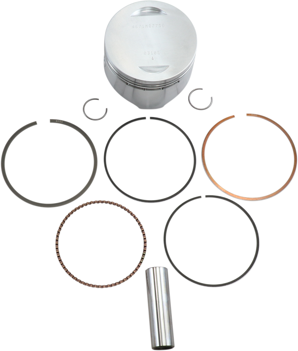 WISECO Piston Kit - 77.50 mm - Kawasaki 4671M07750