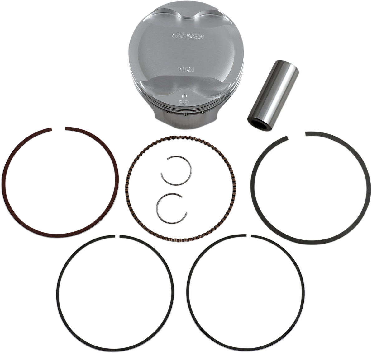 WISECO Piston Kit - 82.00 mm - Kawasaki | Suzuki 4896M08200