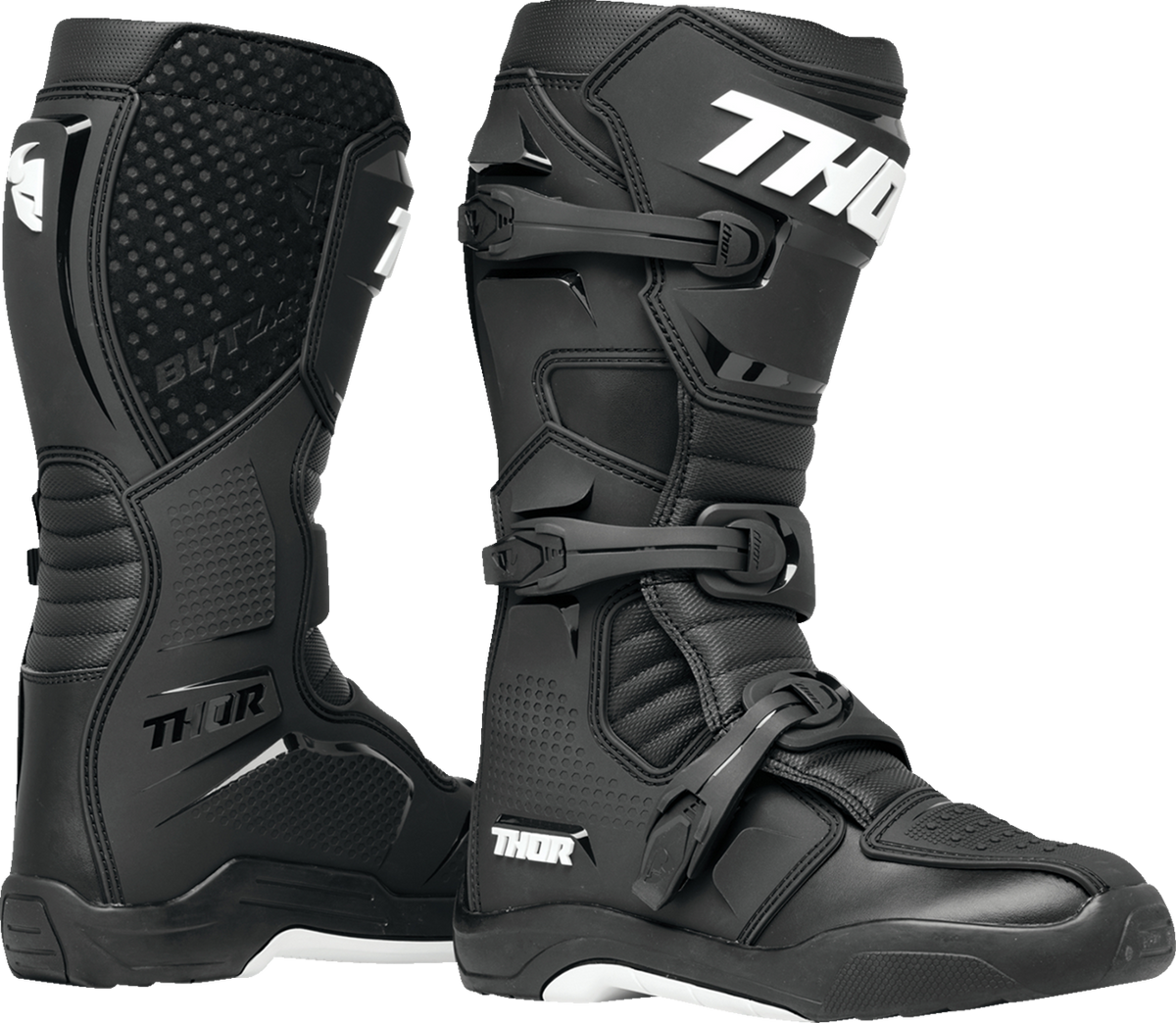 THOR Blitz XR Boots - Black/White - US 7 3410-3073