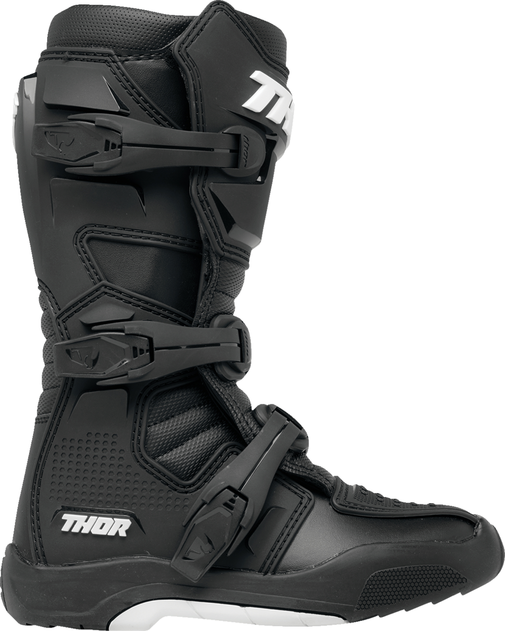 THOR Youth Blitz XR Boots - Black/White - US 1 3411-0724