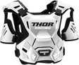 THOR Youth Guardian Roost Deflector - White - 2XS/XS 2701-0966