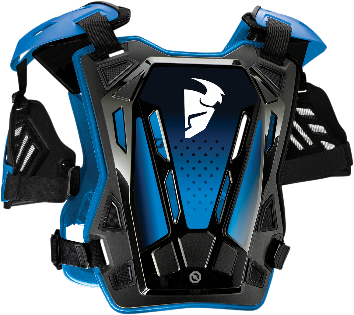 THOR Youth Guardian Roost Deflector - Blue/Black - 2XS/XS 2701-0972