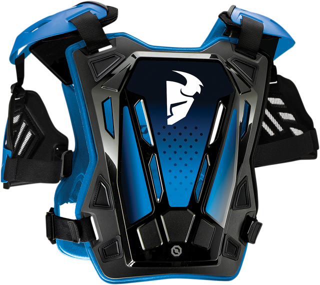 THOR Youth Guardian Roost Deflector - Blue/Black - 2XS/XS 2701-0972