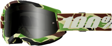 Strata 2 Sand Goggle War Camo Smoke Lens