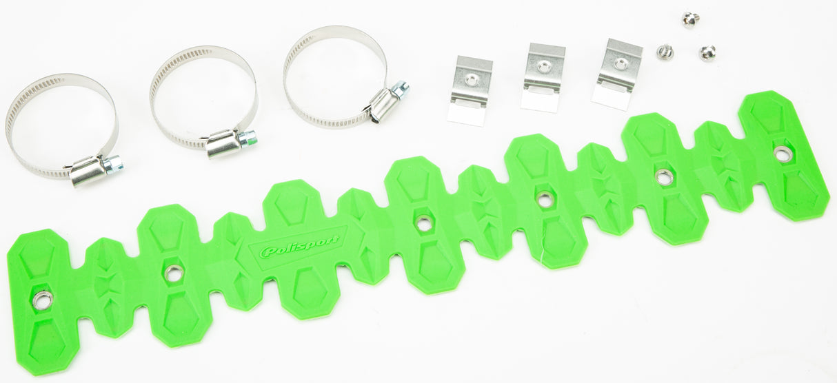 Armadillo Head Pipe Guard Long Green