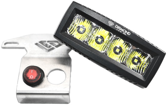 Motorcycle Light Bar W/Battery Universal