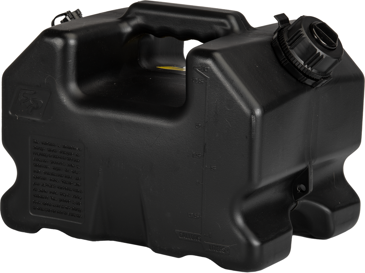 Fire Power Stackable Fuel Container 2.5 Gallon Black