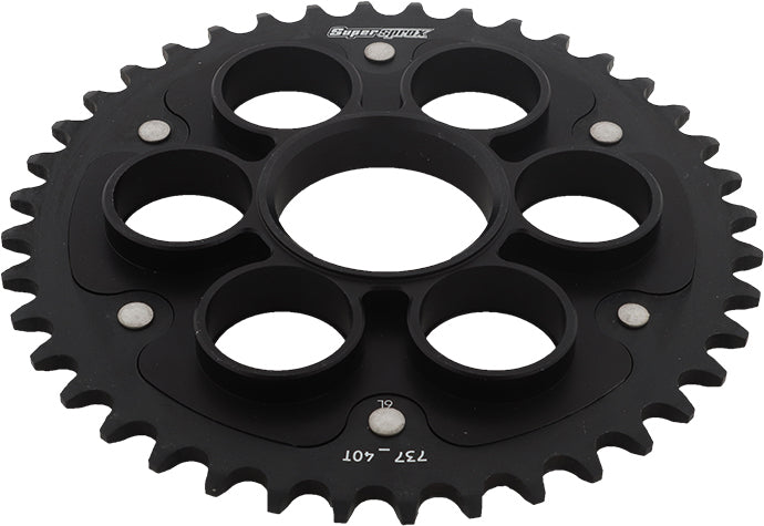 Rear Stealth Sprocket Alu/Stl 40t 520 Blk Duc