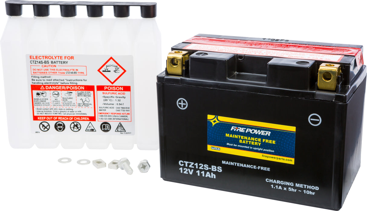 Battery YTZ12S-BS Maintenance Free