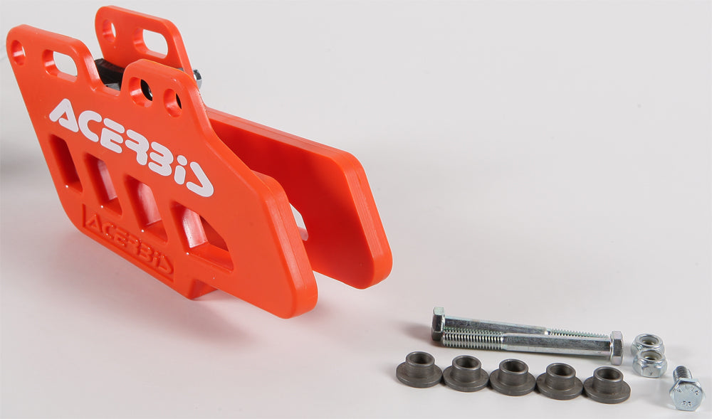 2 Piece Chain Guide Blocks Orange