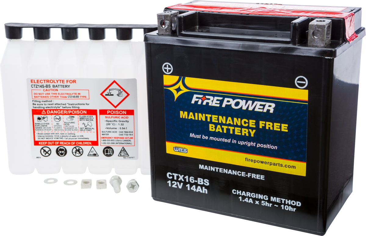 Battery YTX16-BS Maintenance Free
