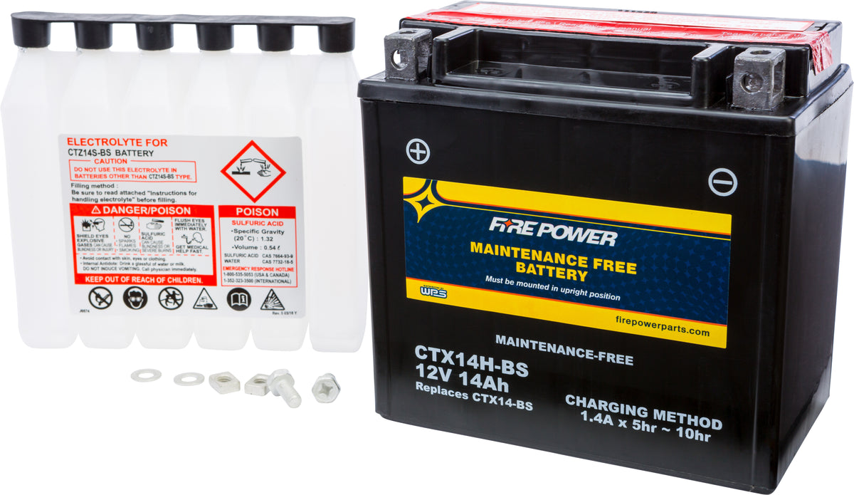 BatteryYTX14H-BS Maintenance Free