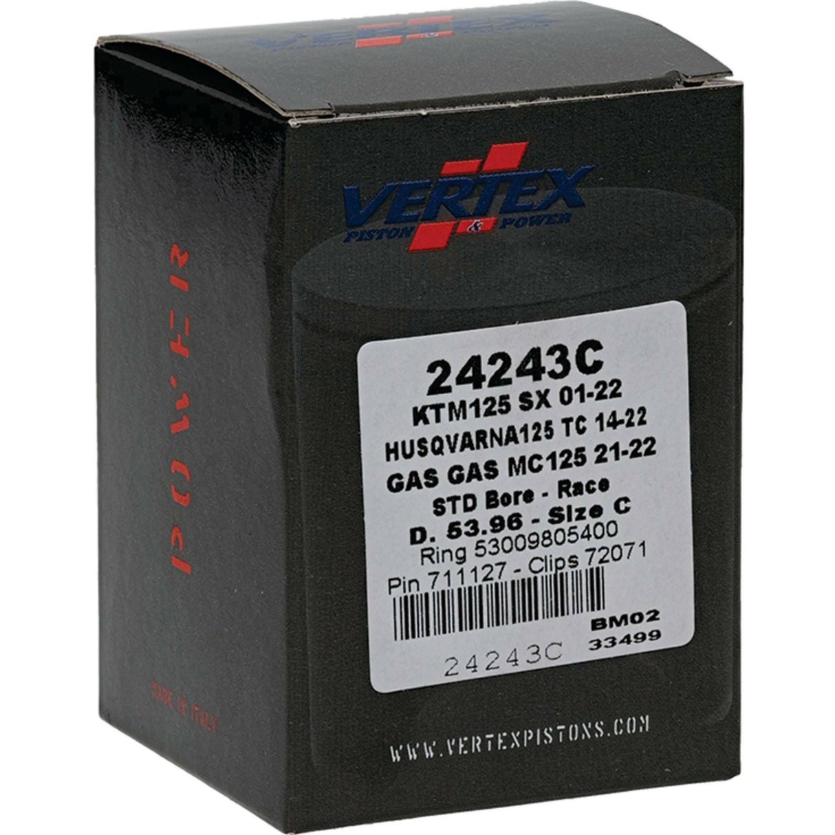 Piston Kit Cast Race 53.96/Std Husq/Ktm
