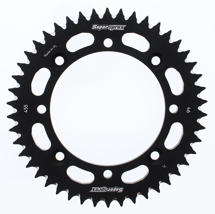 Rear Sprocket Aluminum 46t 420 Blk Kaw