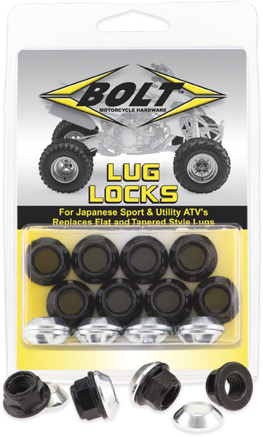 Lug Locks Black