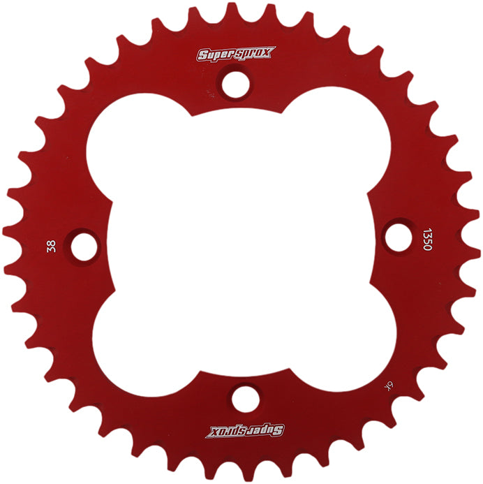 Rear Sprocket Aluminum 38t 520 Red Hon