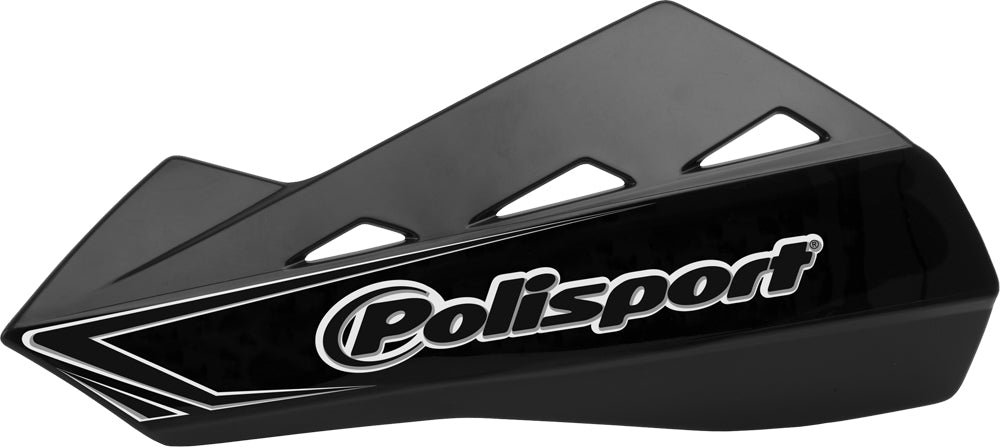 Qwest Handguards W/Plastic Mounting Kit Black