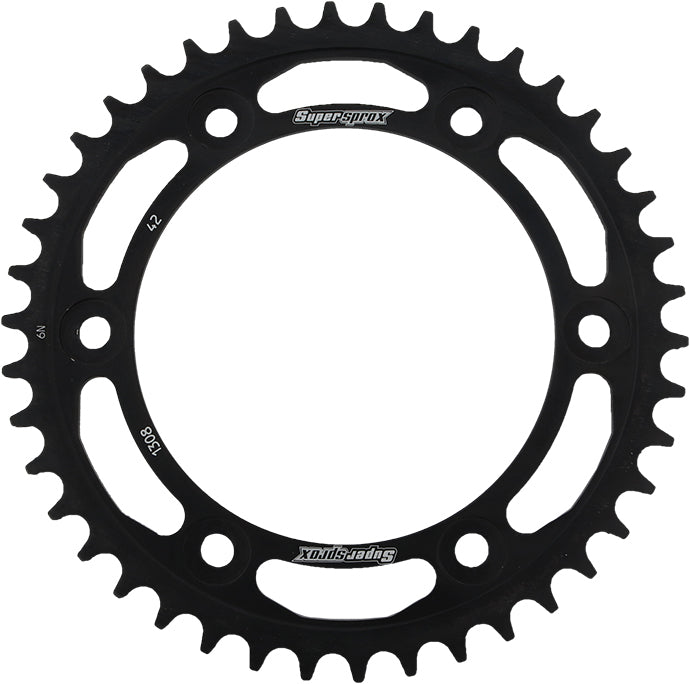 Rear Sprocket Steel 42t 520 Blk Hon