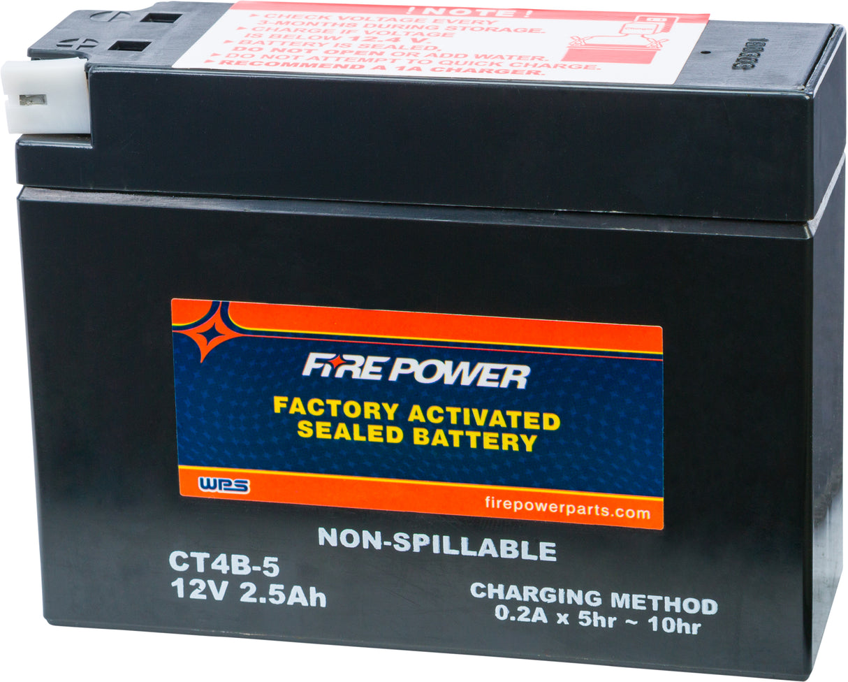 Battery YT4B-5 Sealed Factory Activated