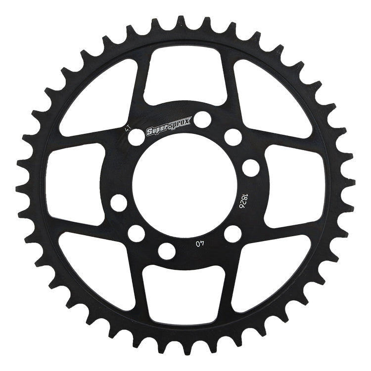 Rear Sprocket Steel 40t 520 Blk Kaw/Suz
