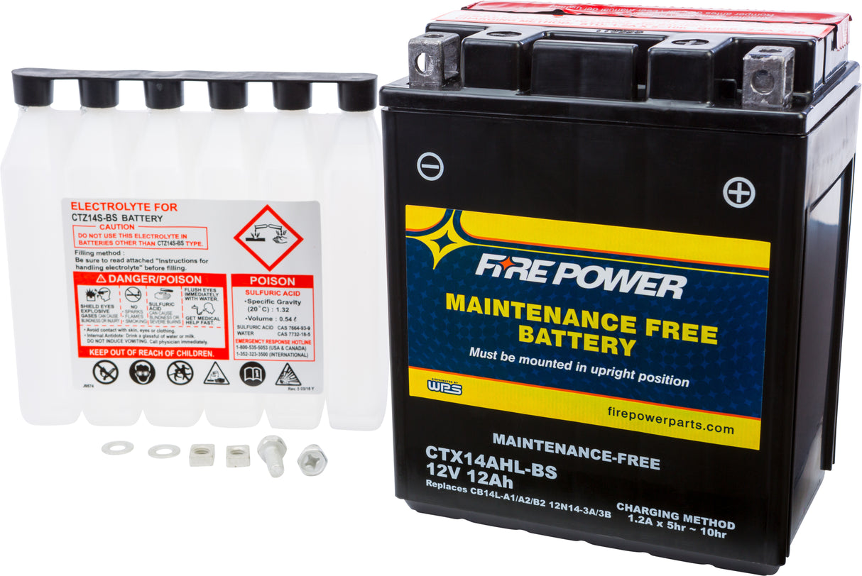 Battery YTX14AHL-BS Maintenance Free