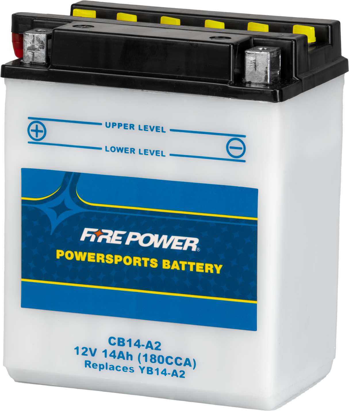 Battery W/Acid YB14-A2
