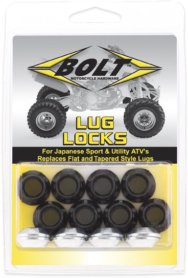 Lug Locks Black