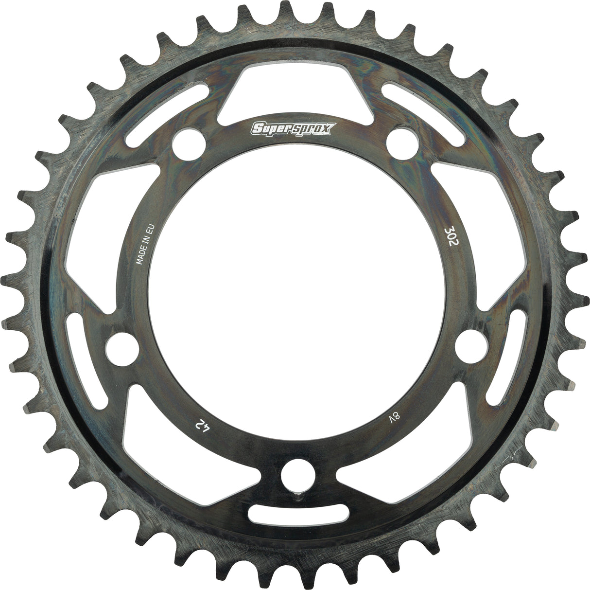 Rear Edge Sprocket Steel 42t 530 Blk Hon