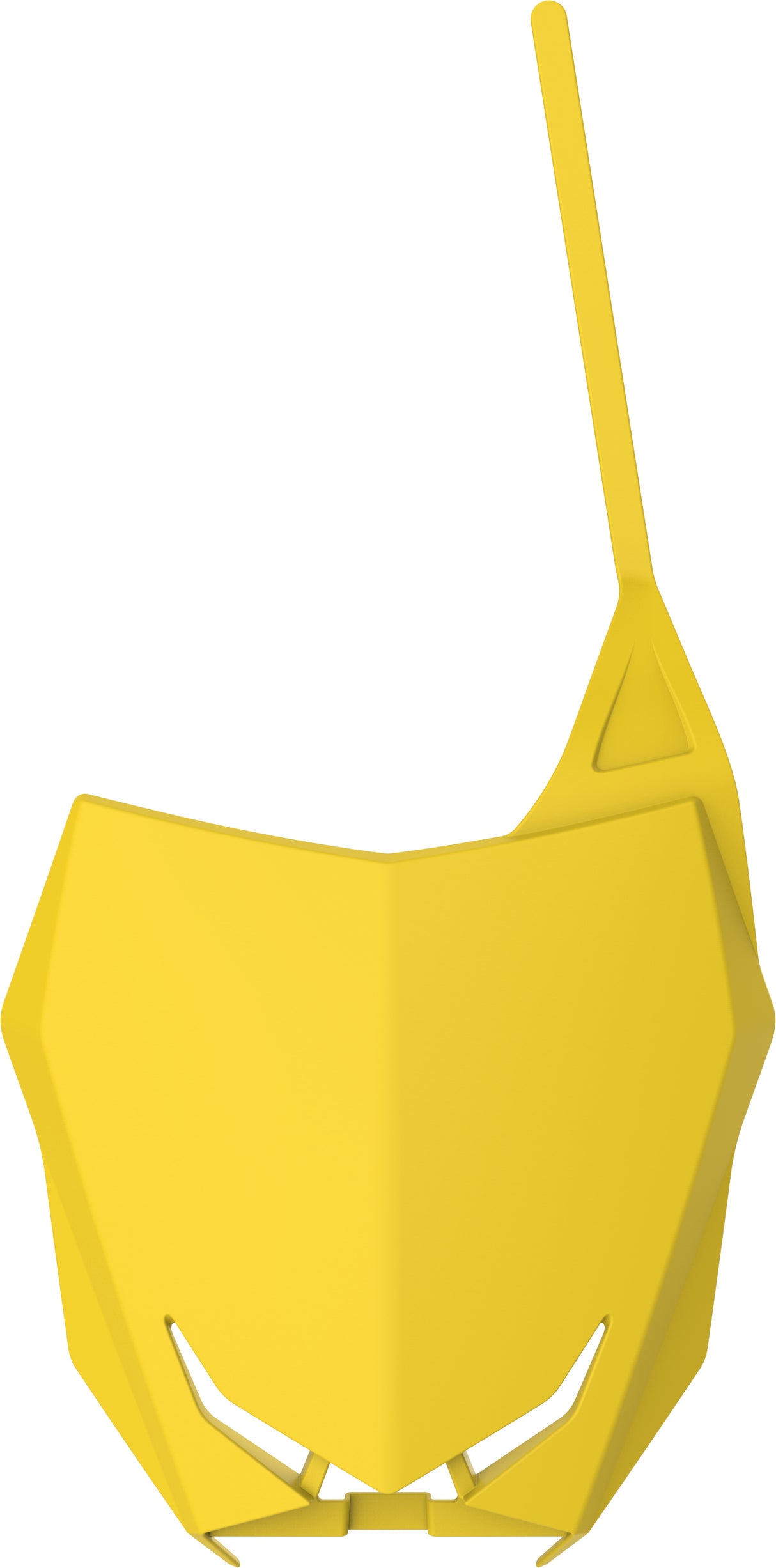 Restyle Front Number Plate Yellow