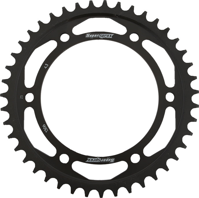 Rear Sprocket Steel 43t 530 Blk Hon