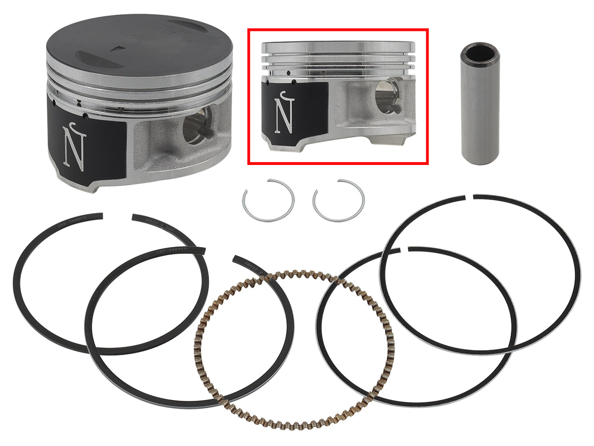 Piston Kit Nikasil Cyl 69.97/Std Yam