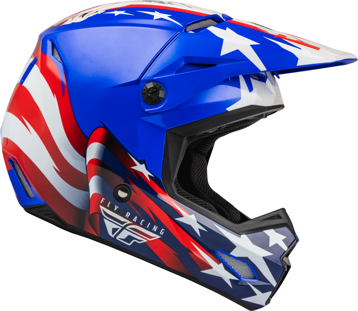 Youth Kinetic Patriot Helmet Red/White/Blue Ys