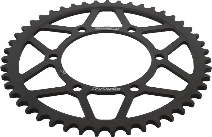Rear Sprocket Steel 47t 525 Blk Tri