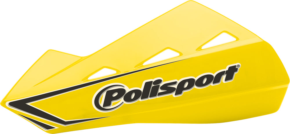 Qwest Handguards W/Plastic Mounting Kit Yellow Rm 01