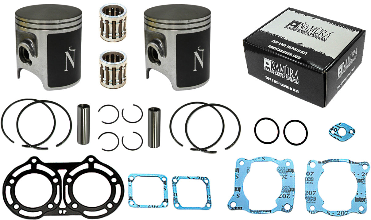 Top End Kit Twin Cylinder 64.45/+0.50 Yam