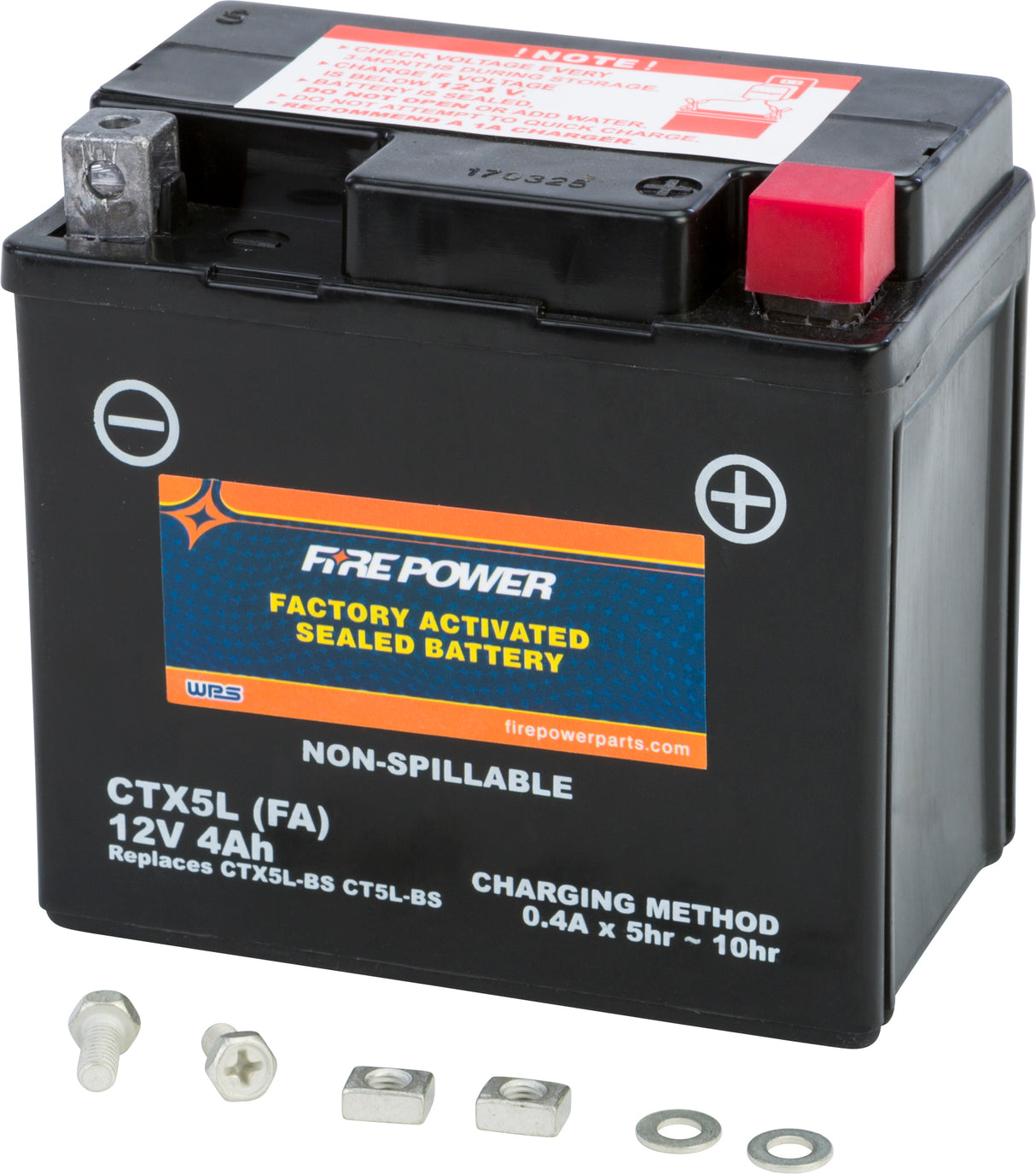 Battery YTX5L Sealed Factory Activated