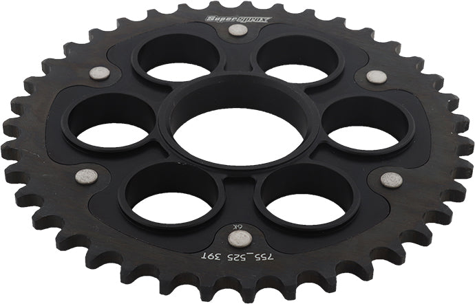 Rear Stealth Sprocket Alu/Stl 39t 525 Blk Duc