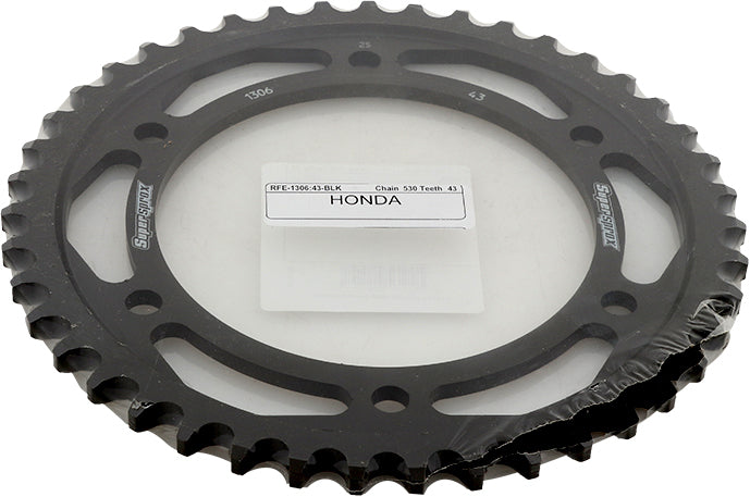 Rear Sprocket Steel 43t 530 Blk Hon