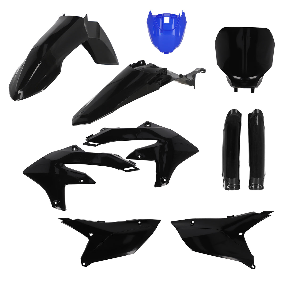 Full Plastic Kit Monster Black/Blue Yam