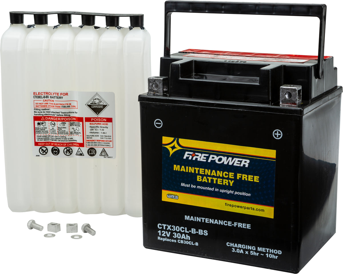 Battery YTX30CL-B Maintenance Free