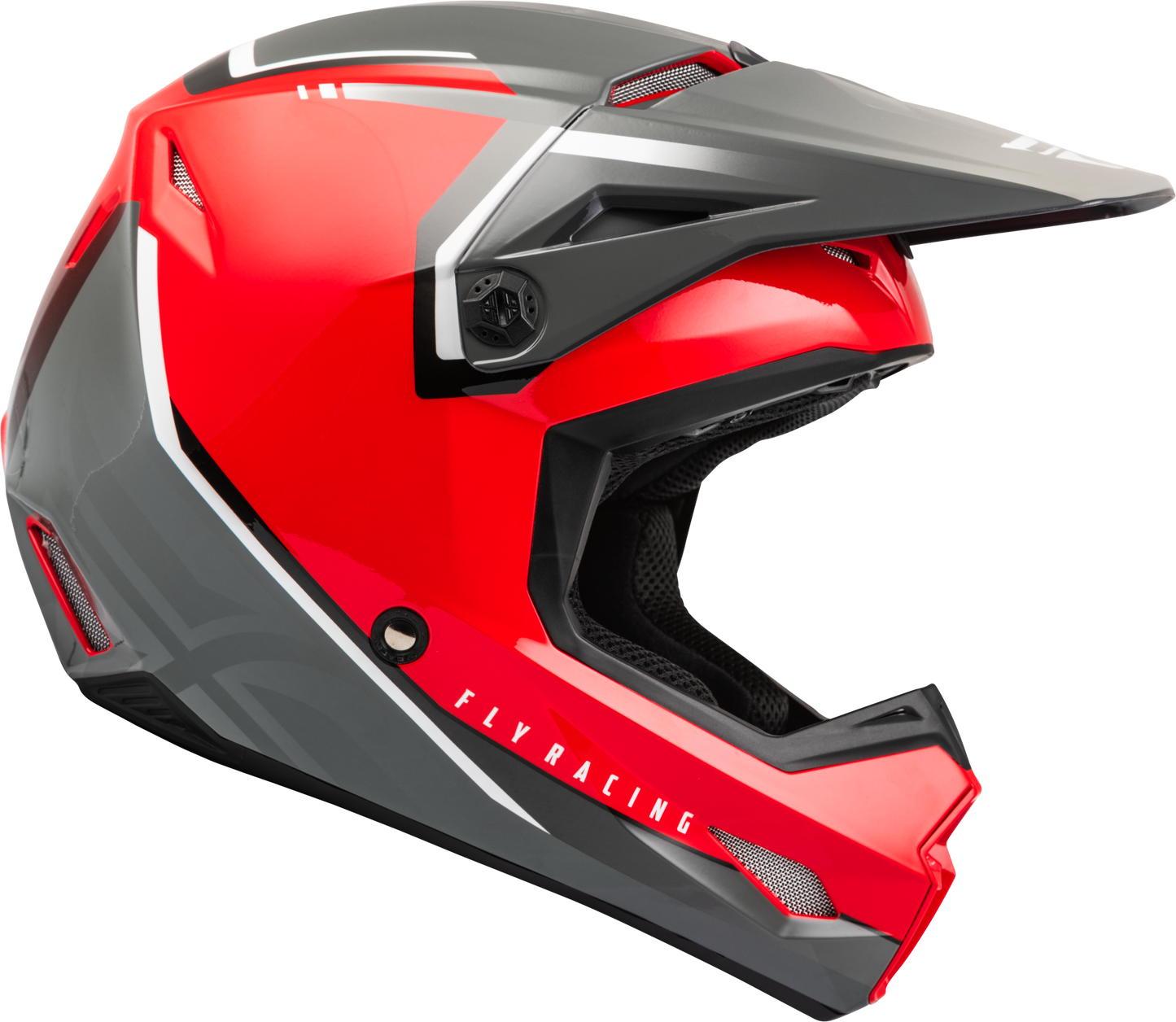 Kinetic Vision Helmet Red/Grey