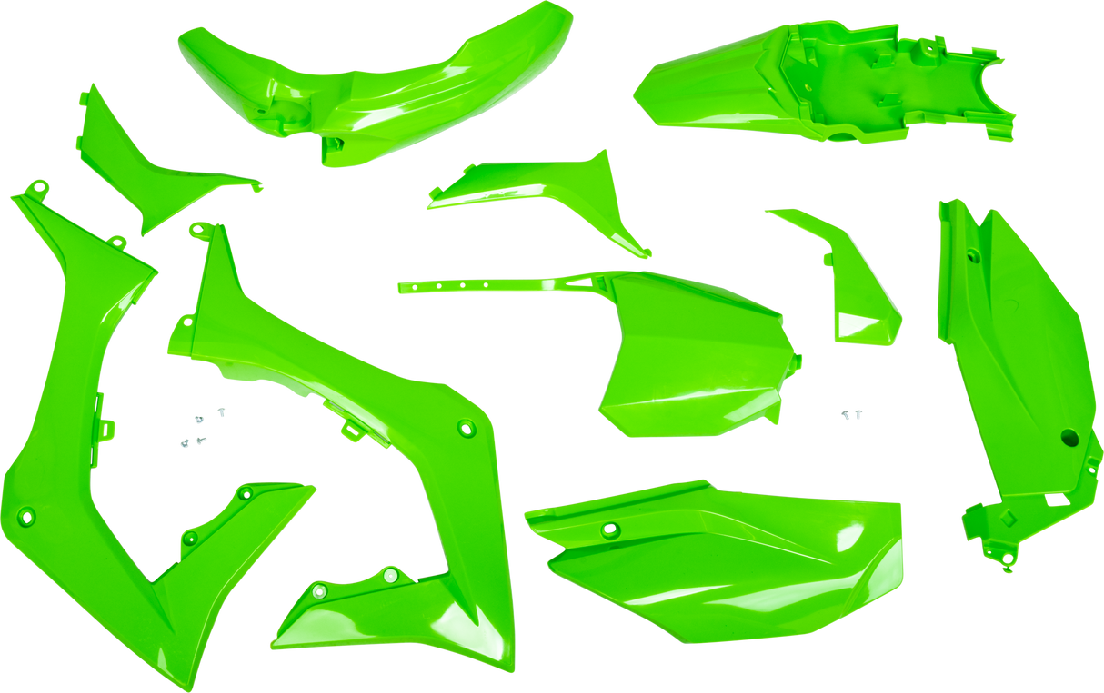 Full Plastic Kit Hon Green