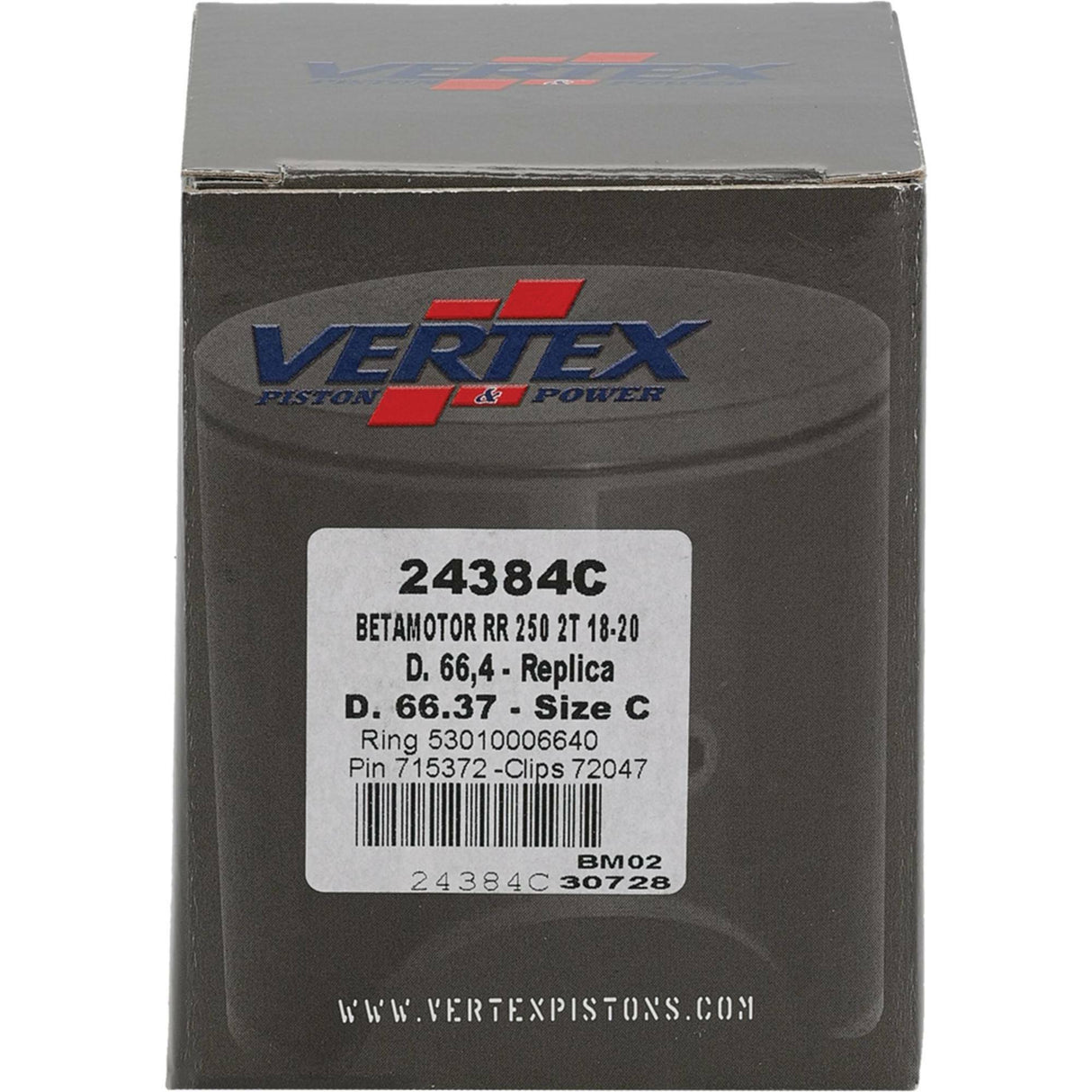 Piston Kit Cast 66.37/Std Beta