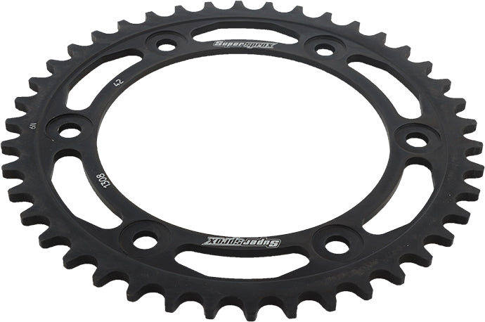 Rear Sprocket Steel 42t 520 Blk Hon