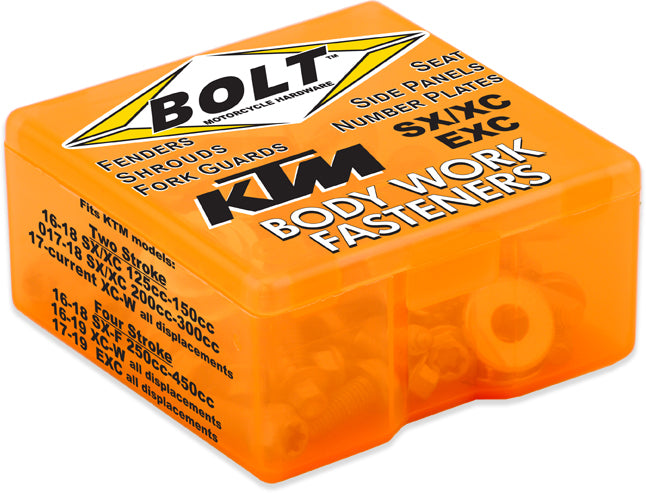 Full Plastic Fastener Kit Ktm