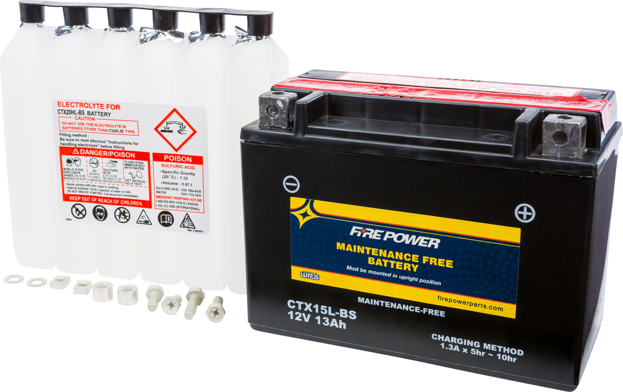 Battery YTX15L-BS Maintenance Free