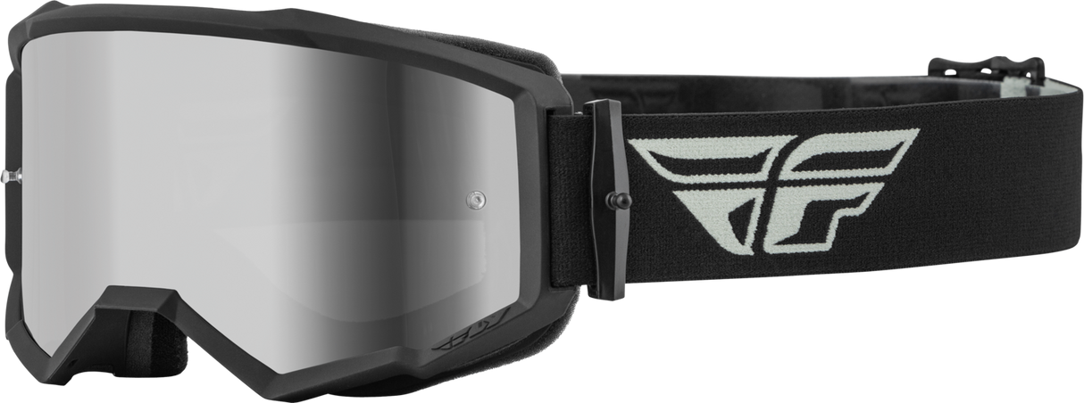 Zone Goggle Grey/Black W/ Silver Mirror/Smoke Lens