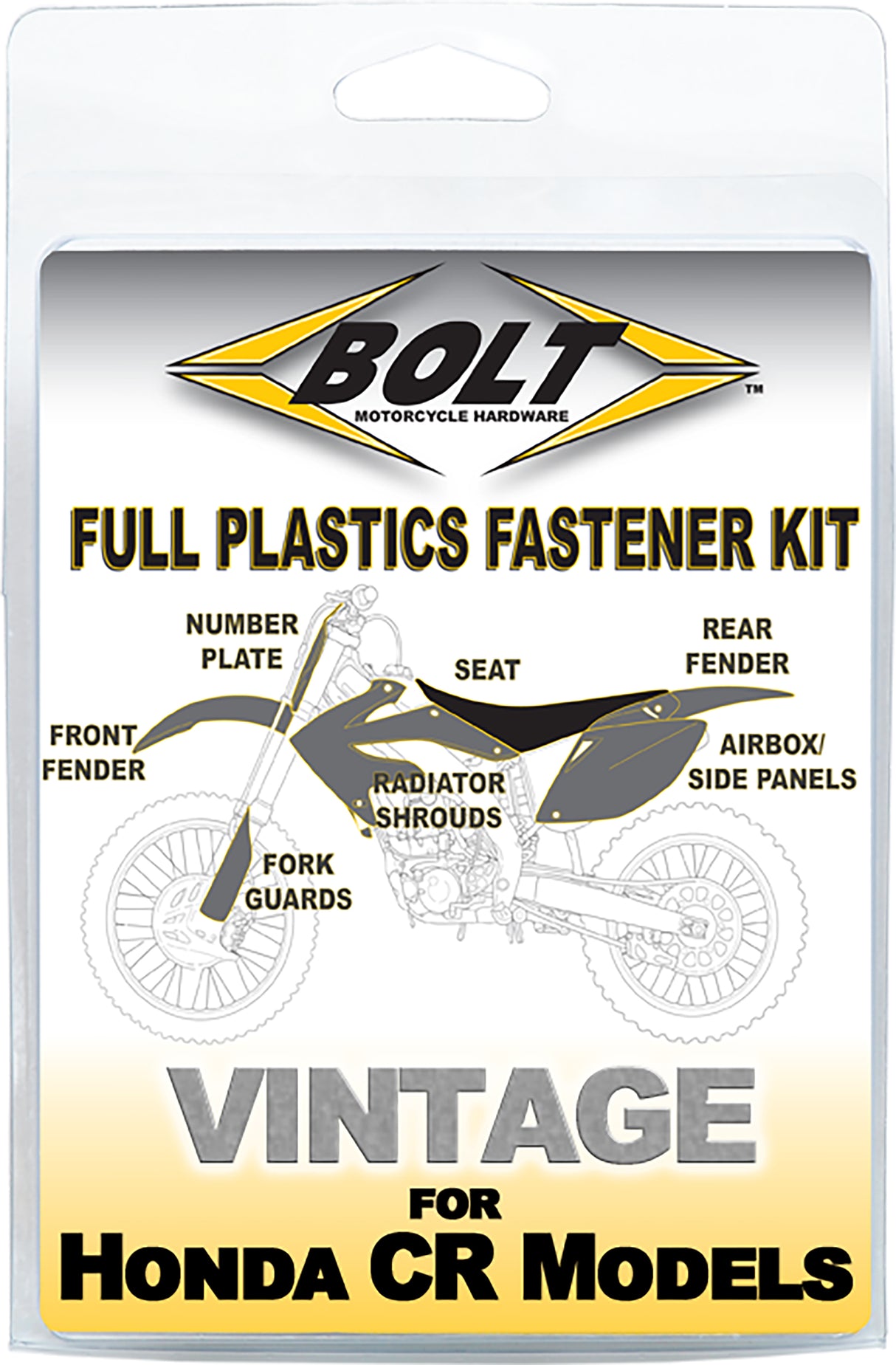 Full Plastic Fastener Hon