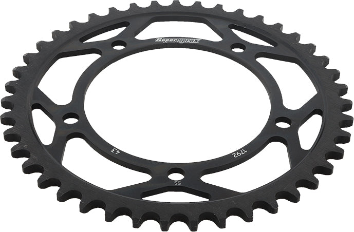 Rear Sprocket Steel 43t 525 Blk Suz/Tri