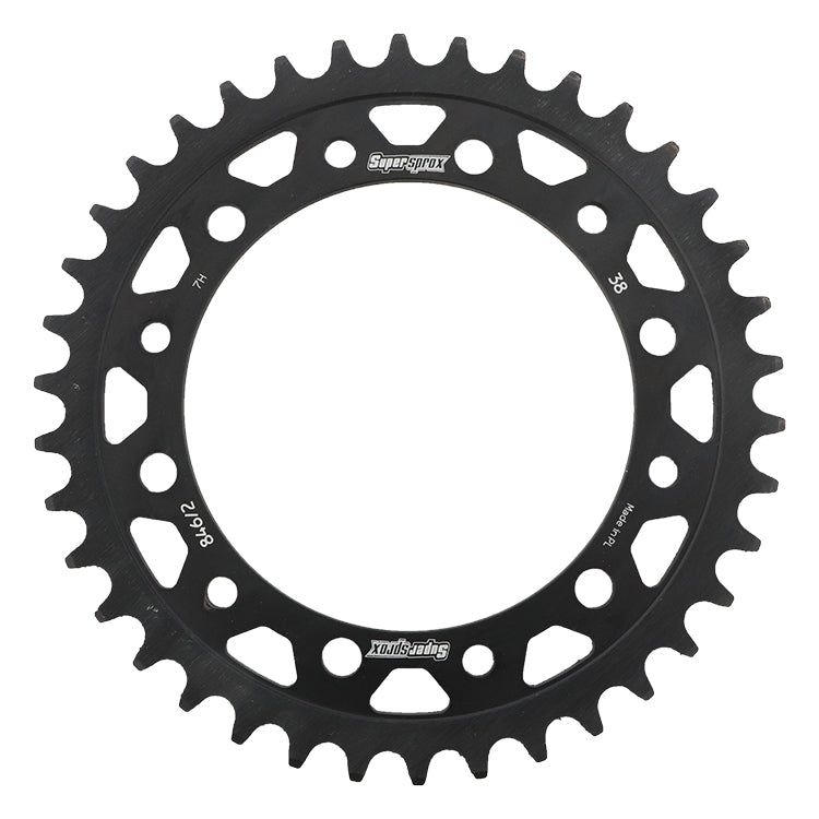 Rear Sprocket Steel 38t 520 Blk Hon